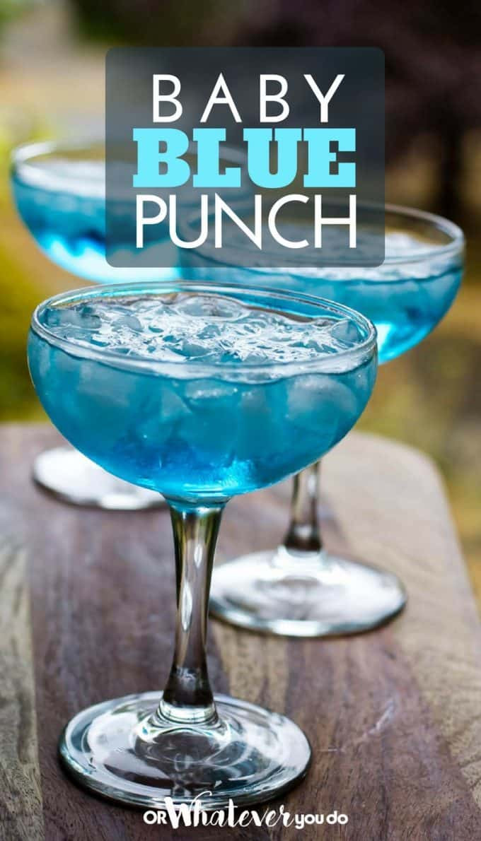 Blue Baby Shower Punch Recipes
 Baby Blue Punch