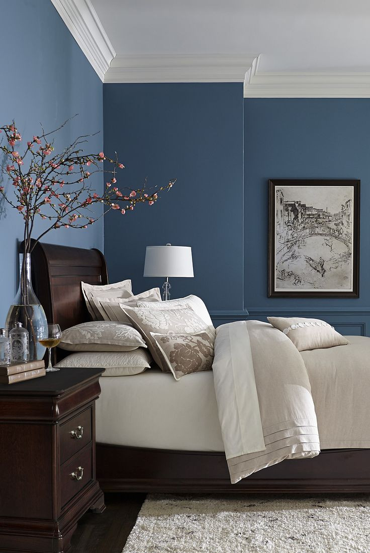 Blue Bedroom Paint Color
 Paint Colors For Bedroom Enchanting Decoration Blue Wall