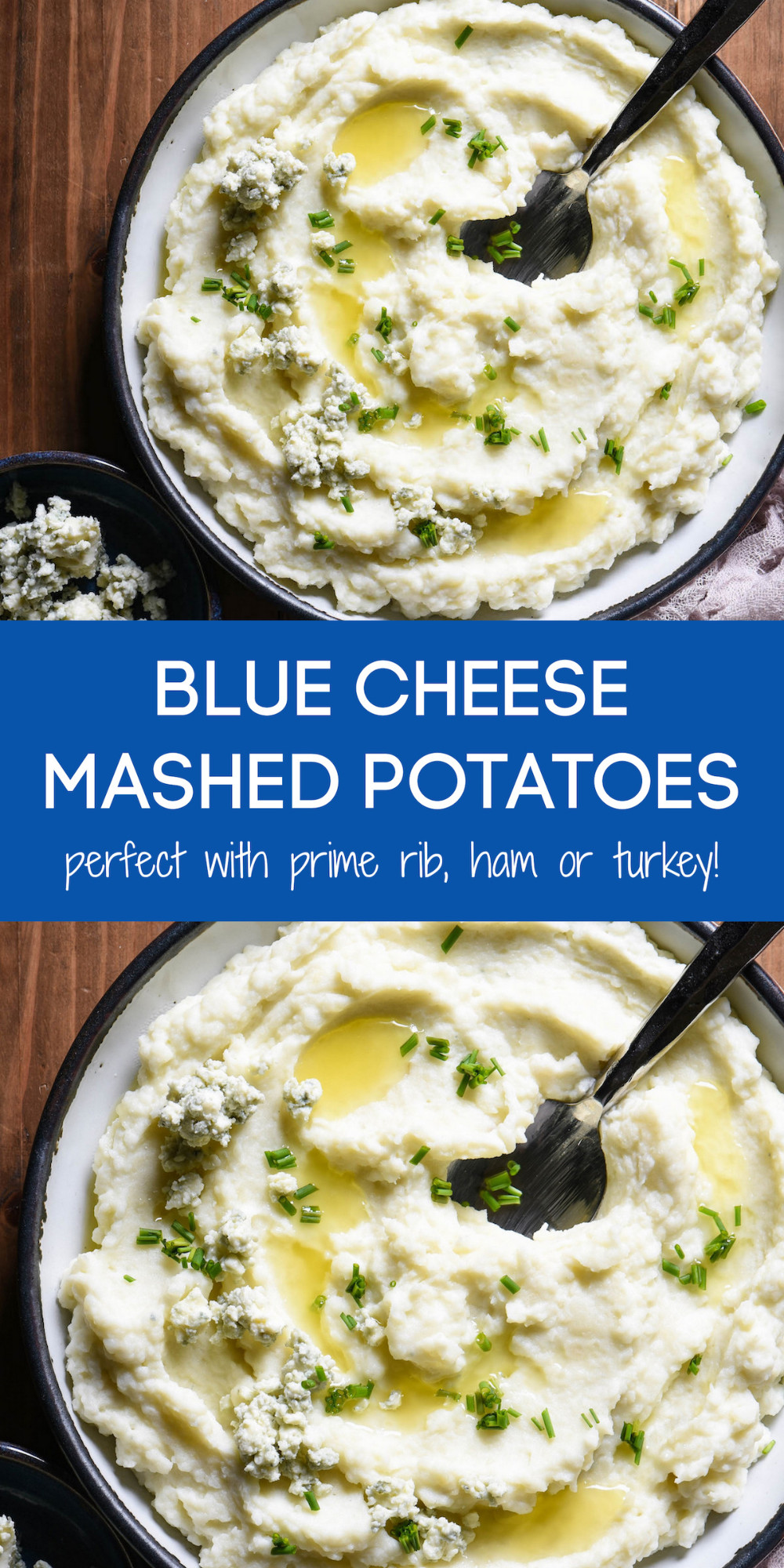 Blue Cheese Mashed Potatoes
 Blue Cheese Mashed Potatoes Recipe