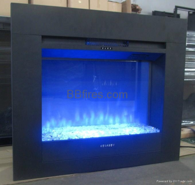 Blue Electric Fireplace
 Hong Kong Restaurant electric fireplace Job TH 338 BB