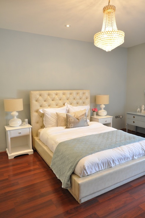 Blue Gray Paint Bedroom
 Blue Grey Paint Colors Contemporary bedroom Benjamin