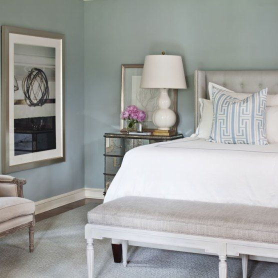 Blue Gray Paint Bedroom
 Bedroom Blue Gray Paint