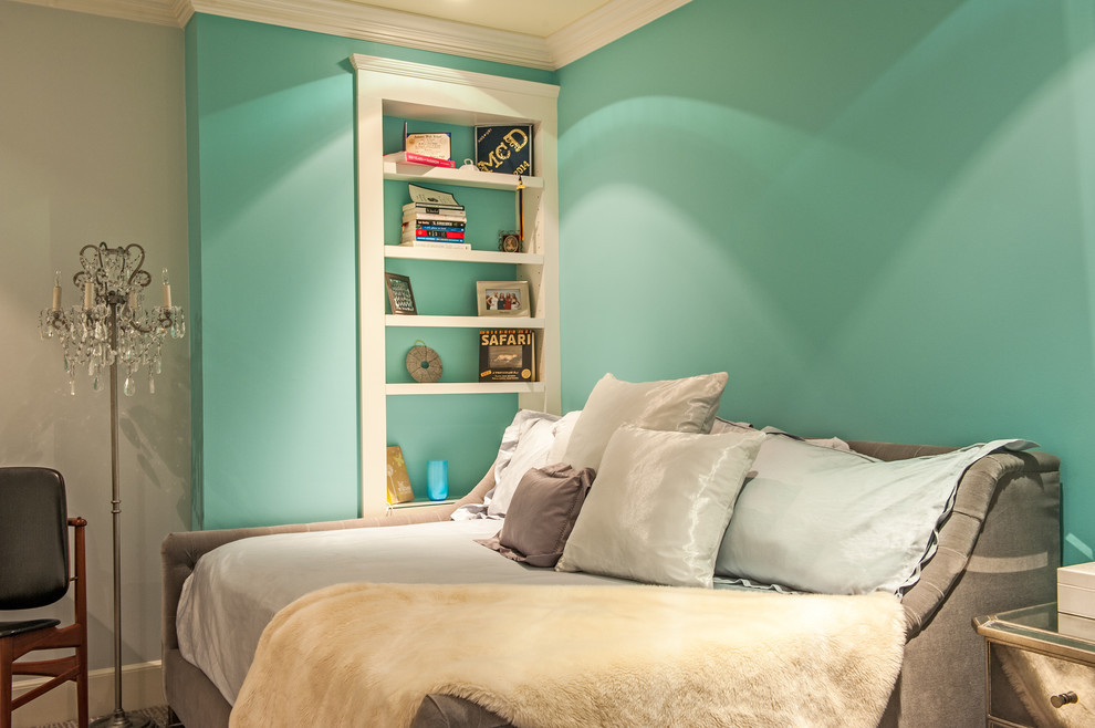 Blue Painted Bedroom
 Discovering Tiffany Blue Paint in 20 Beautiful Ways