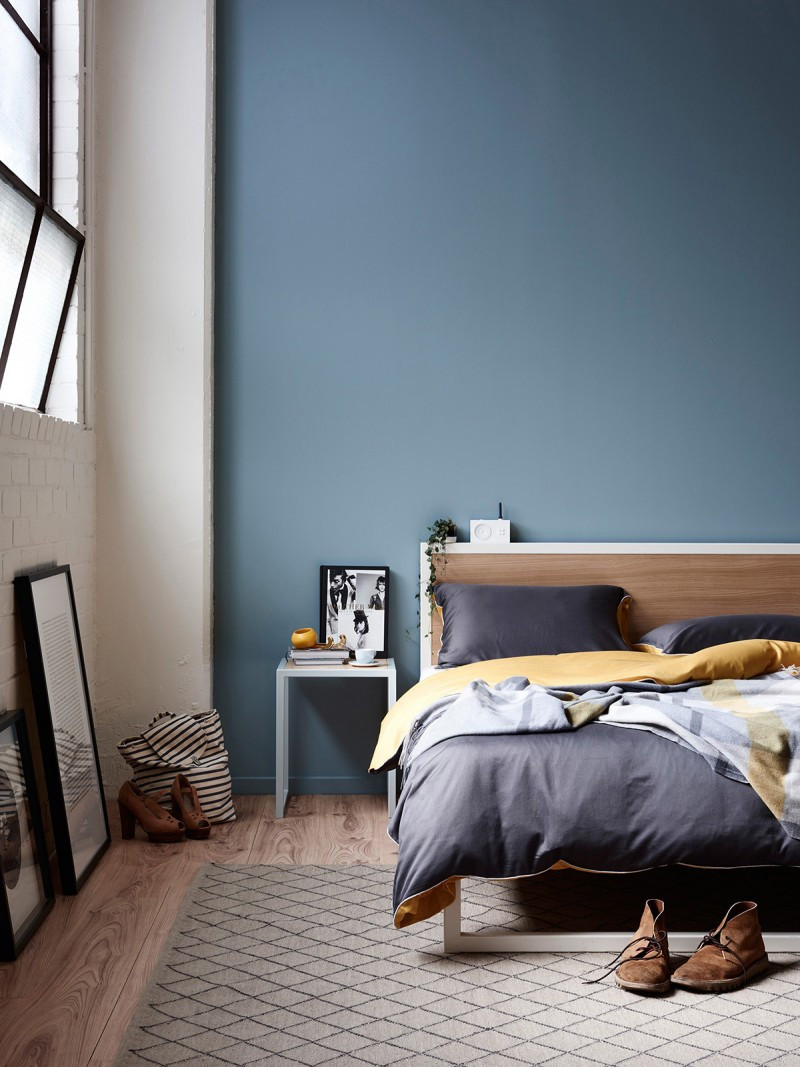 Blue Painted Bedroom
 6 Best Paint Colors to Get You Those Moody Vibes