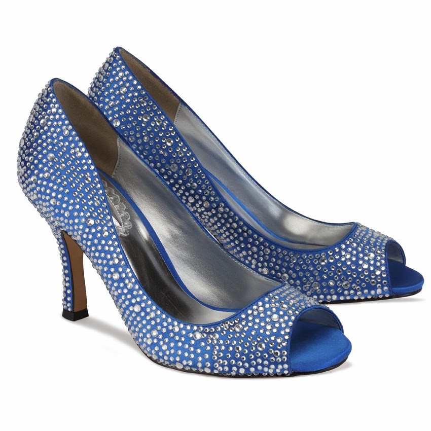 Blue Shoes Wedding
 Wedding By Designs Royal Blue Wedding Shoes Cinderella Style