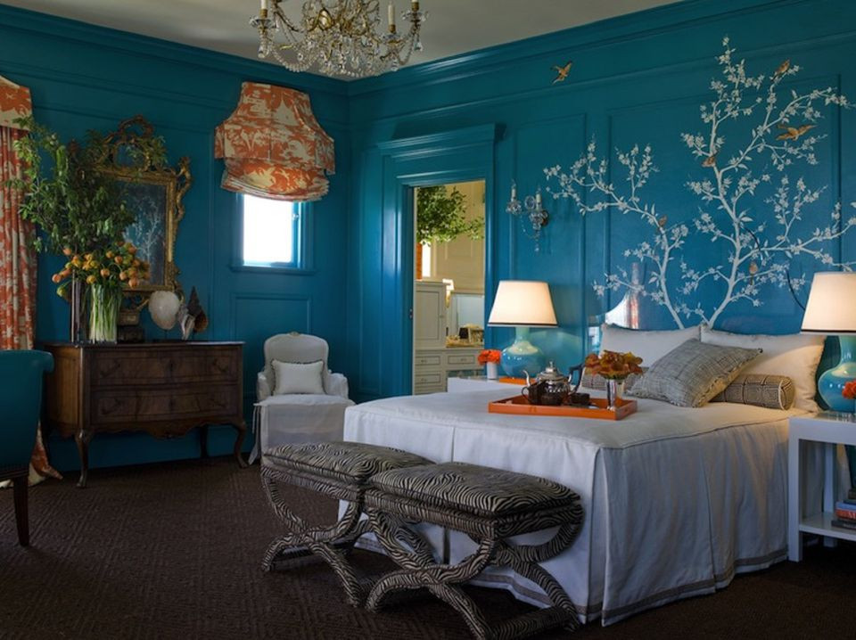 Blue Wall Art For Bedroom
 25 Stunning Blue Bedroom Ideas