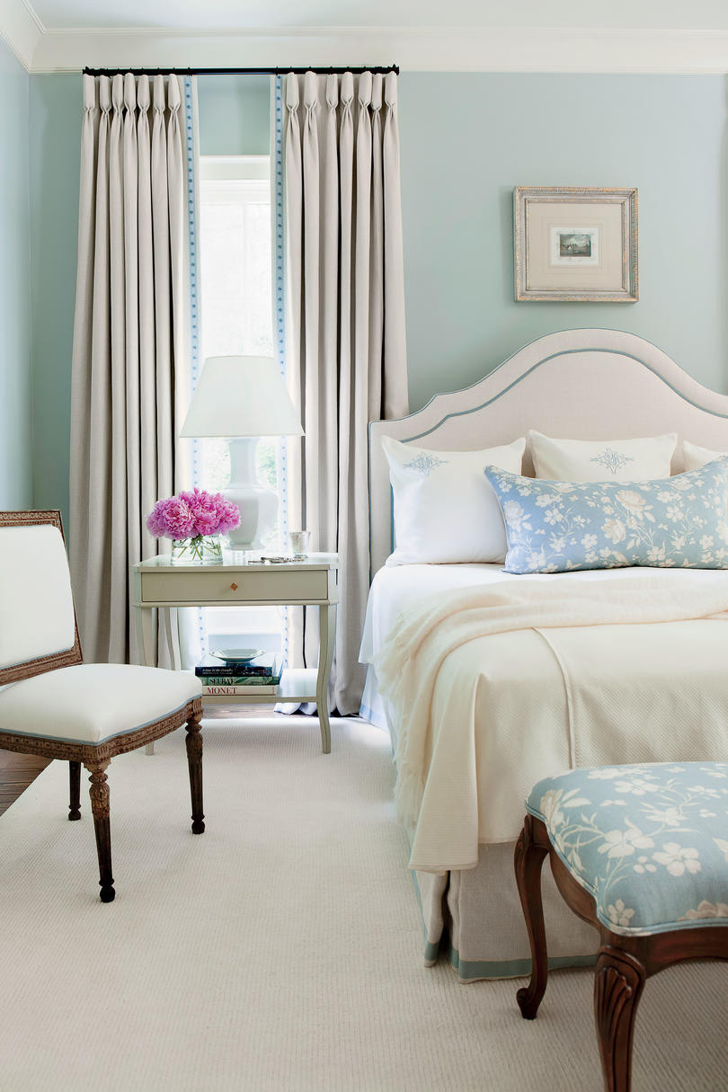 Blue Wall Art For Bedroom
 Beautiful Blue Bedrooms Southern Living