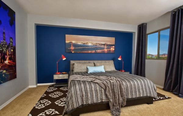Blue Walls Bedroom
 15 Blue Bedrooms With Soothing Designs