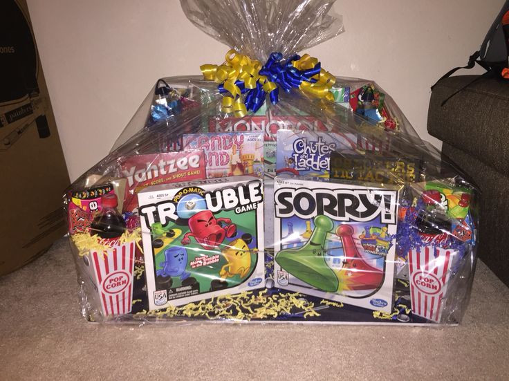 Board Game Gift Basket Ideas
 16 best images about t basket ideas on Pinterest