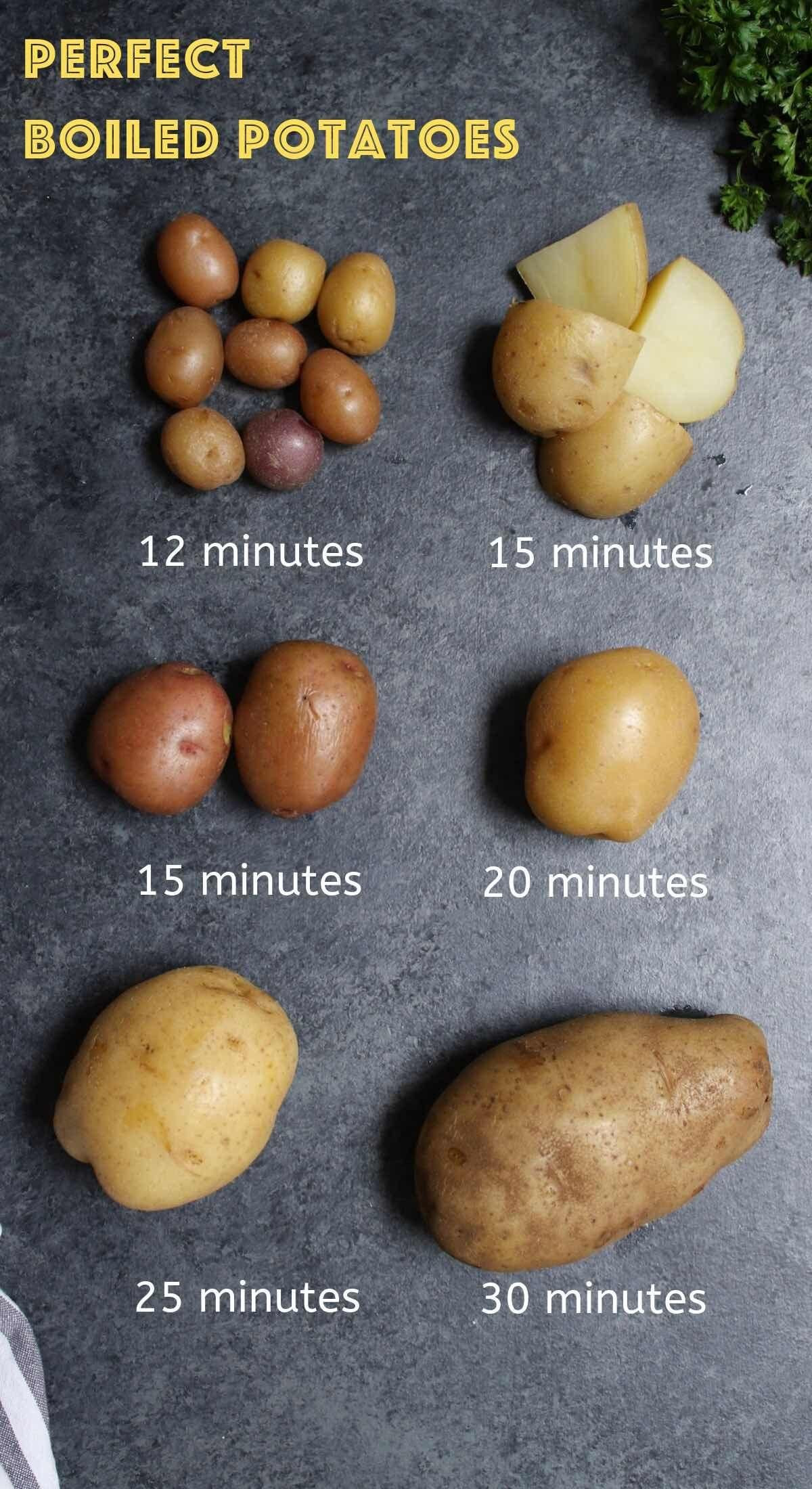 Boiled Potato Nutrition
 How Long to Boil Potatoes Kochen in 2020 With images