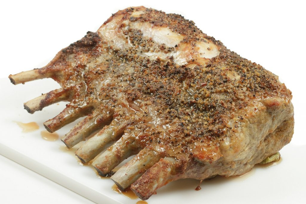 Bone In Pork Chops In Oven
 Restaurant Style Bone in Oven Roasted Rack of Pork Recipe