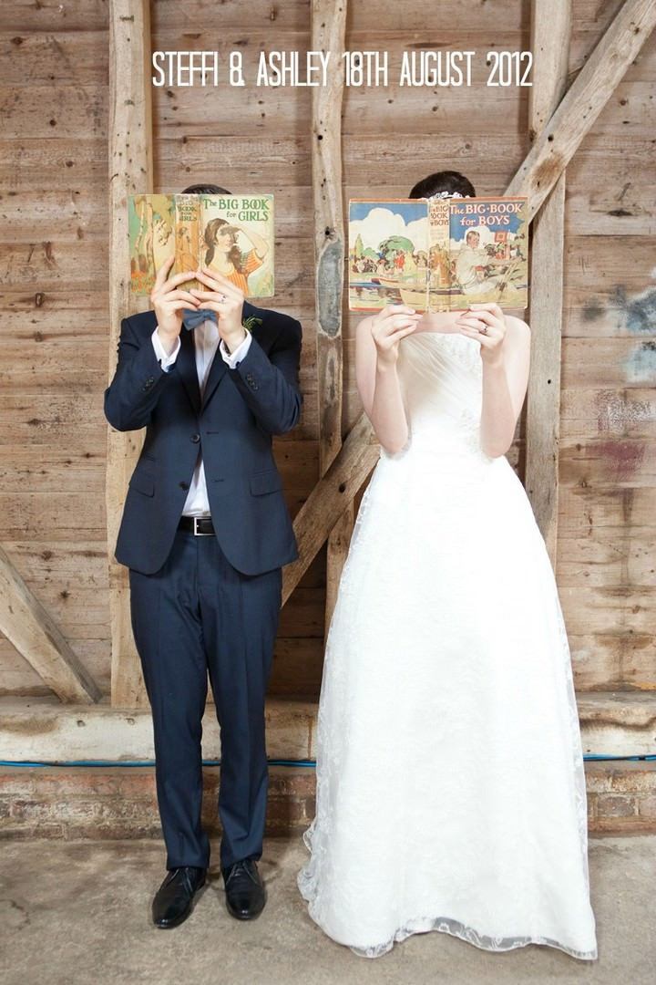 Book Themed Wedding
 Homemade Book Themed Wedding Boho Weddings