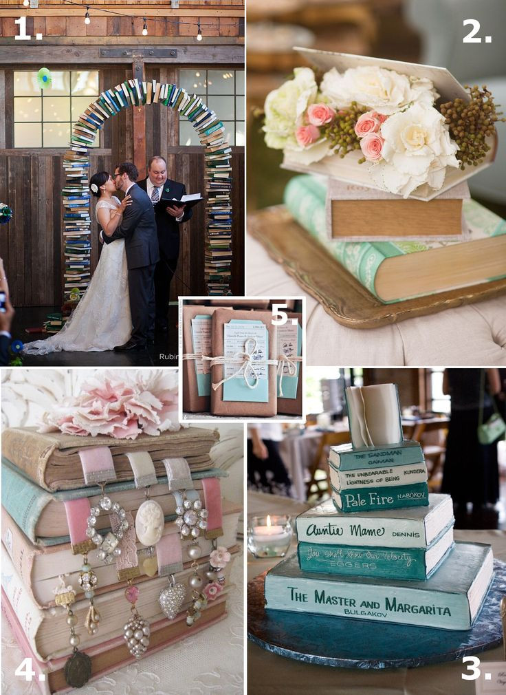 Book Themed Wedding
 10 best images about Wedding Book themed and DIY on