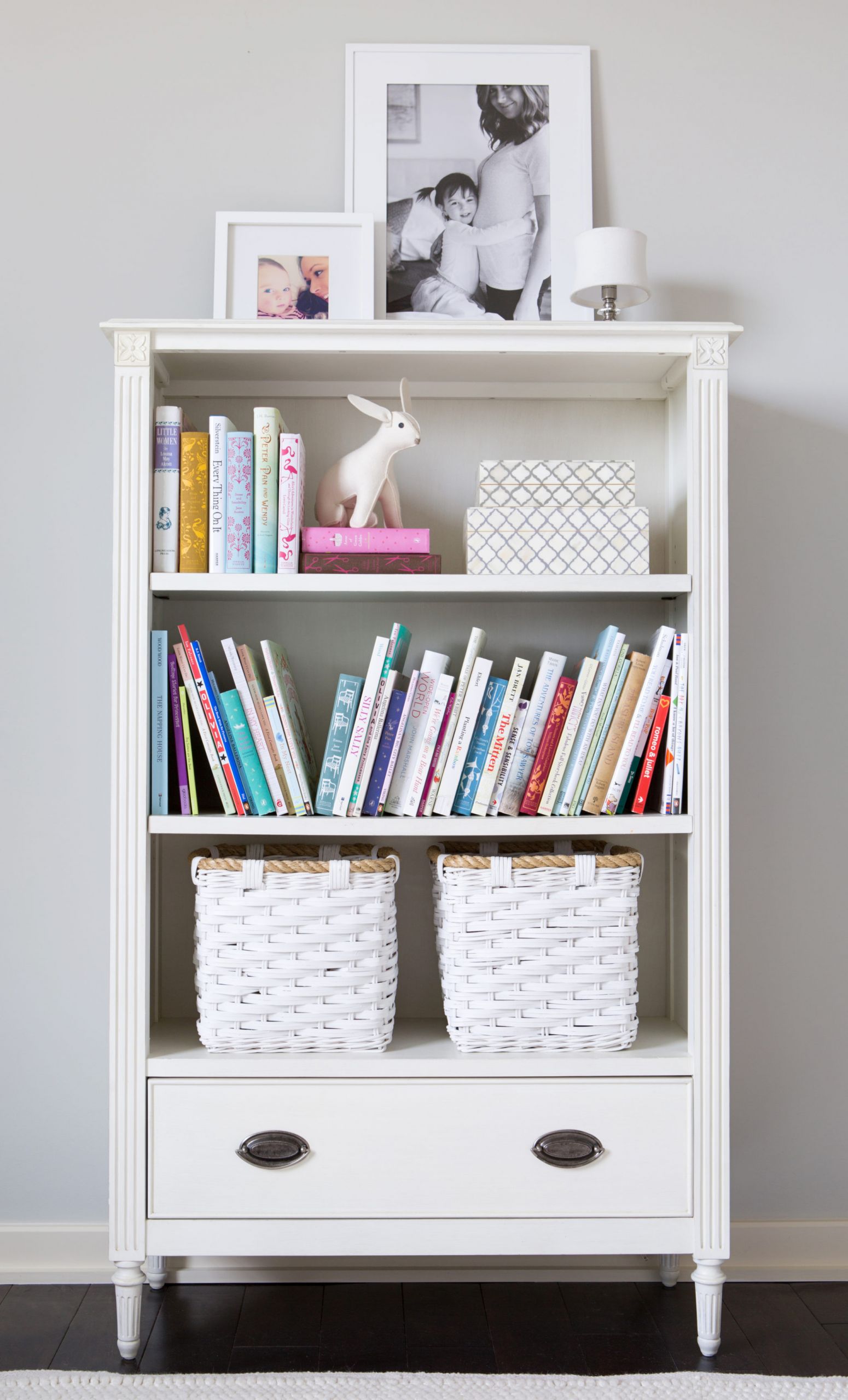 Bookshelf Kids Room
 In the Big Kids Room with Camille Styles Project Nursery