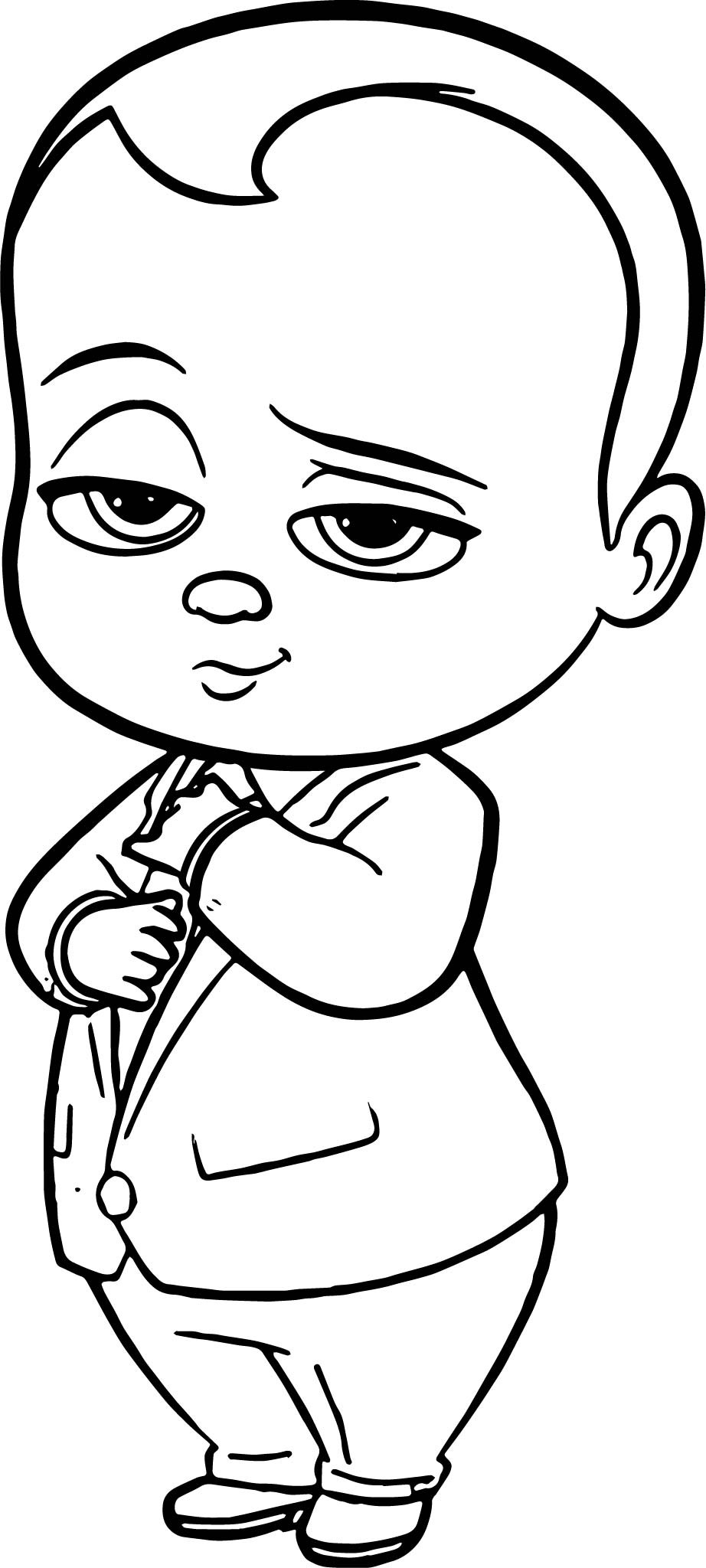 Boss Baby Coloring Page
 The Boss Baby Coloring Page