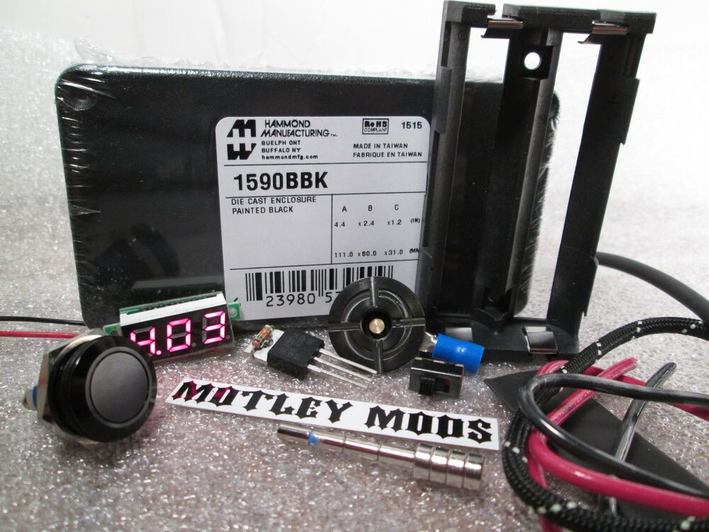 Box Mod DIY Kits
 Unregulated Box Mod Kit Diy 1590B mosfet voltmeter 510