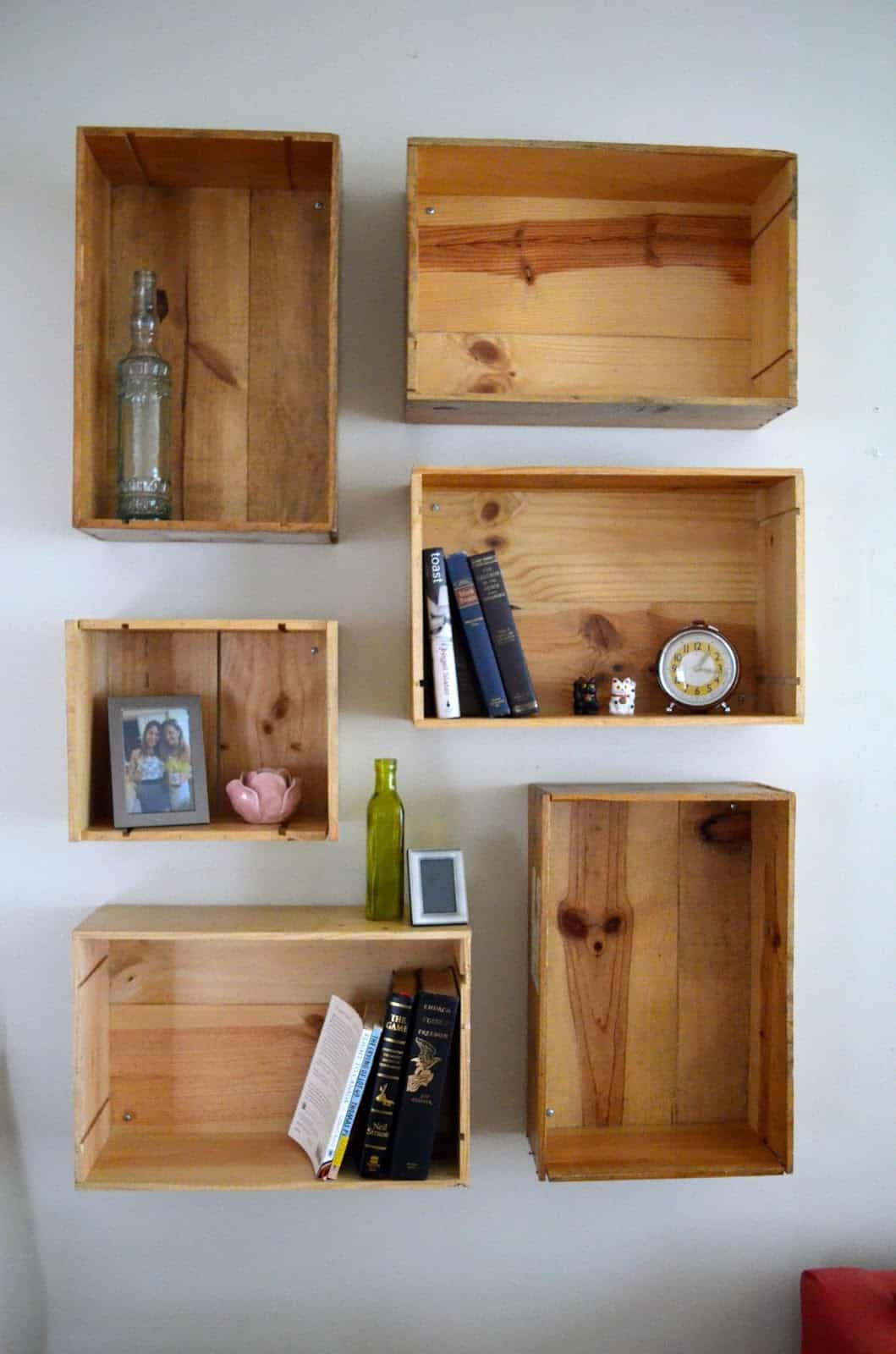Box Shelf DIY
 Dynamic Storage DIY Box Shelves