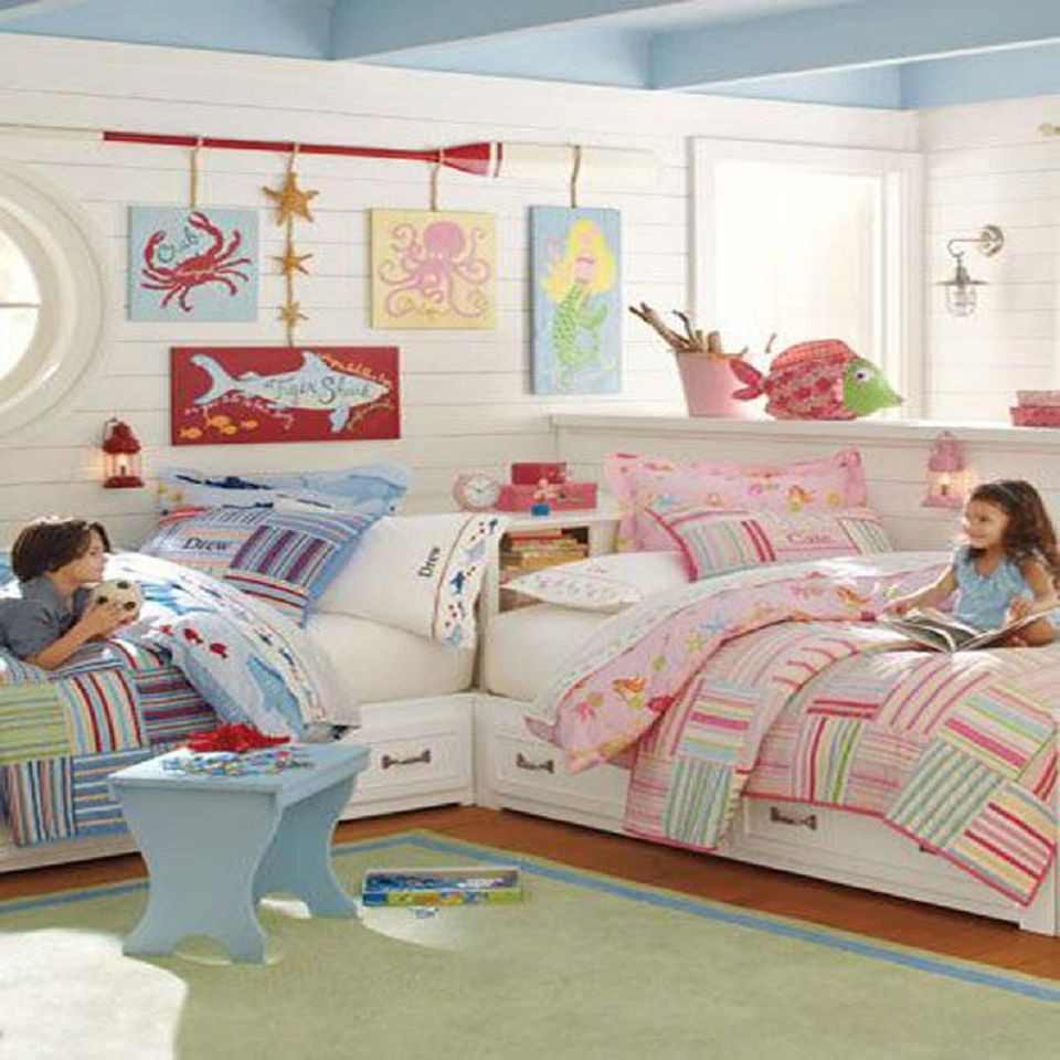 Boy And Girl Shared Bedroom
 Great Ideas for d Kids Bedrooms