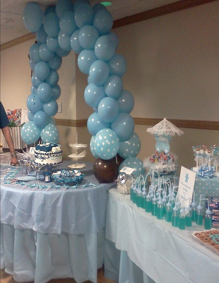Boy Baby Shower Table Decoration Ideas
 83 best images about Baby shower ideas on Pinterest