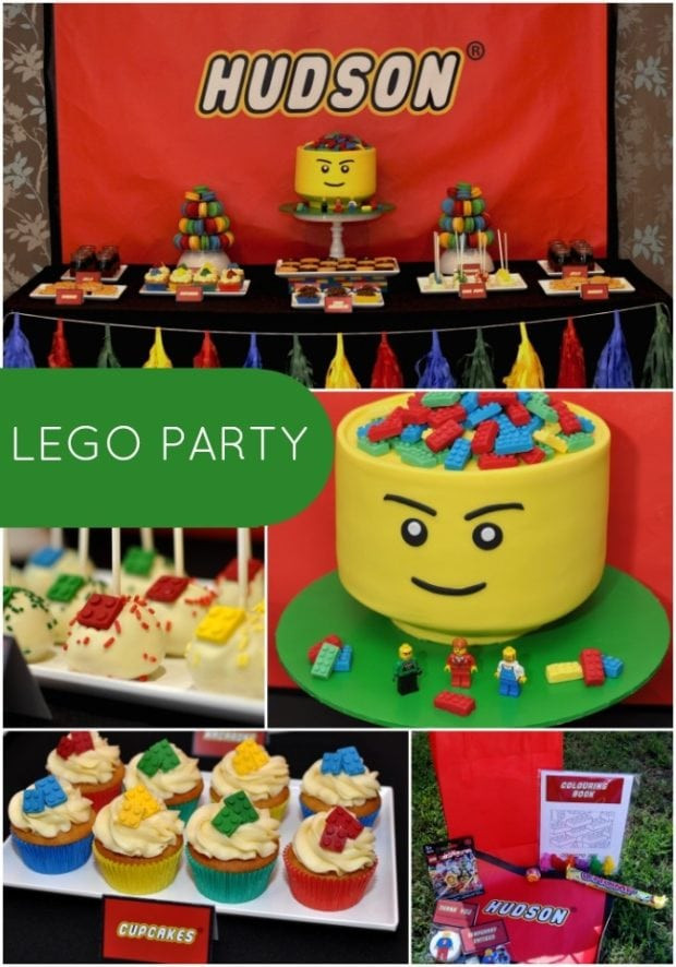 Boy Birthday Party Favors Ideas
 Boy s Lego Themed 5th Birthday Party