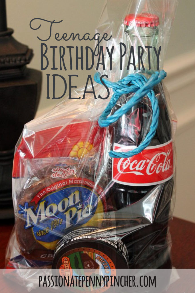 Boy Birthday Party Favors Ideas
 Teenage Boy Birthday Party Ideas Passionate Penny Pincher