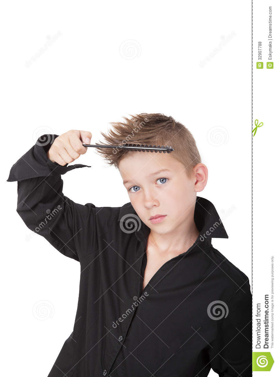 Boy Hipster Haircuts
 Boy With Cool Hipster Haircut Stock Image of