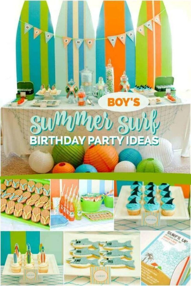 Boy Summer Birthday Party Ideas
 13 Parties for Boys We Love