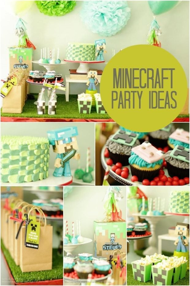 Boys 11Th Birthday Party Ideas
 A Boy s First Class Minecraft Birthday Party Spaceships