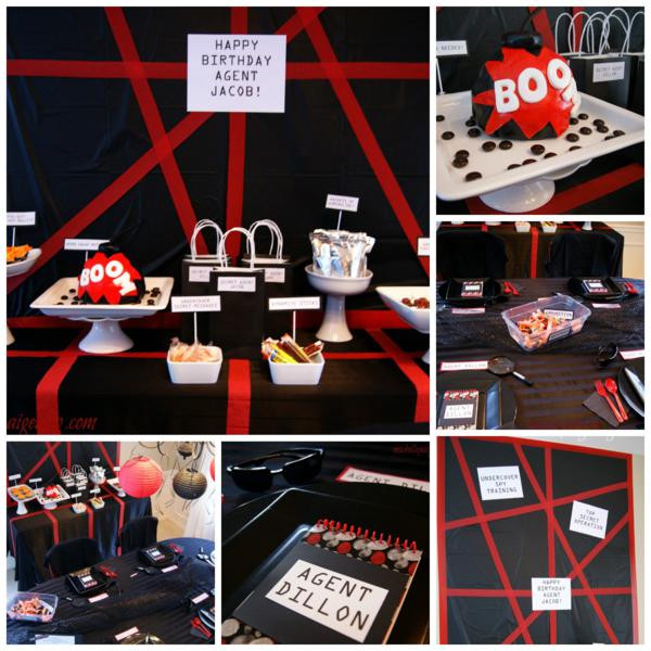 Boys 11Th Birthday Party Ideas
 Kara s Party Ideas Secret Agent Spy Boy Tween 11th