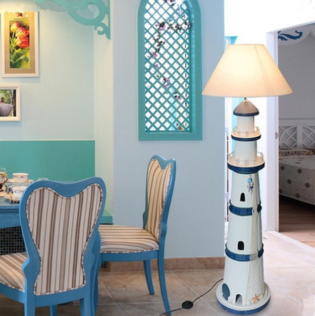 Boys Bedroom Lamp
 Mediterranean lighthouse floor lamp children s room