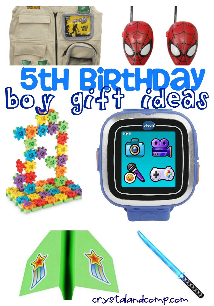 Boys Birthday Gift Ideas
 Boy Gift Ideas 5th Birthday