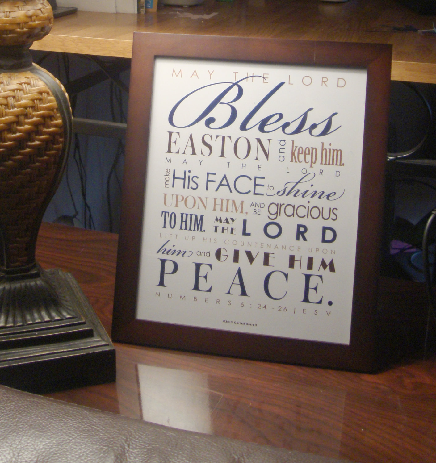 Boys Communion Gift Ideas
 Baptism Gift First munion Gift Framed Personalized