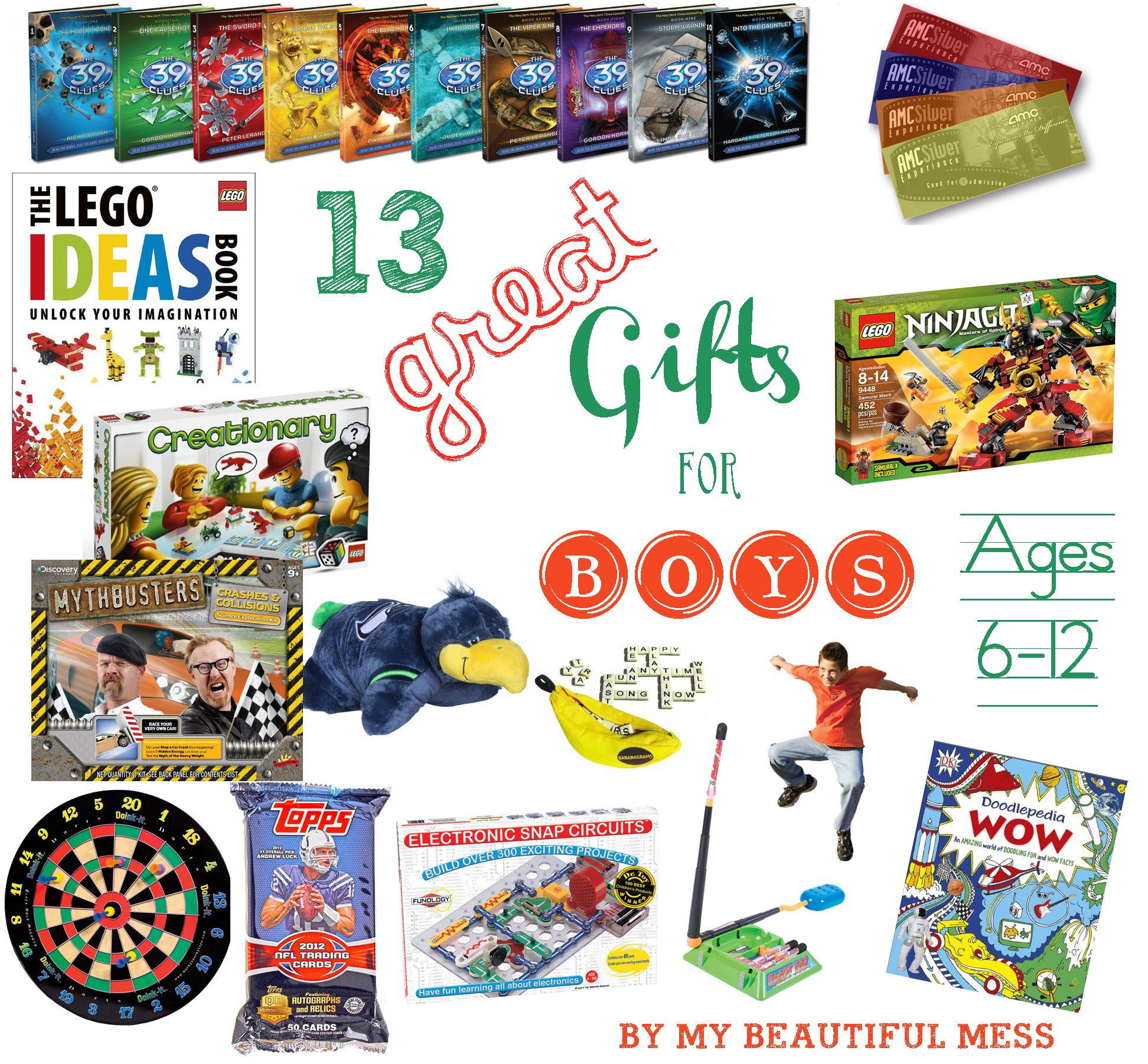 Boys Gift Ideas Age 6
 13 Great Gift Ideas for Grade School Aged Boys ages 6 12