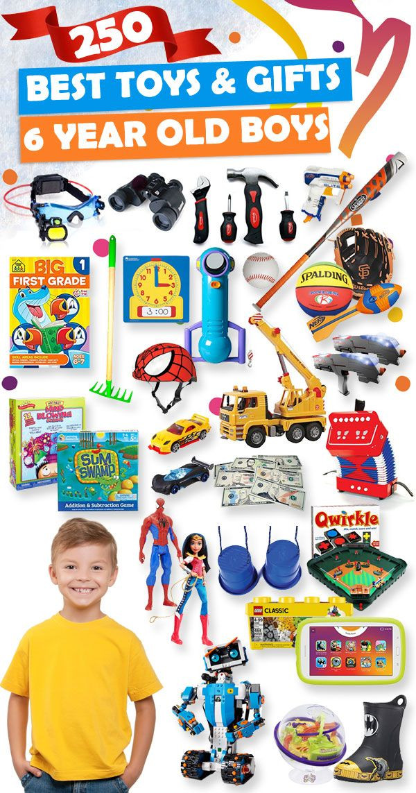 Boys Gift Ideas Age 6
 Best Gifts and Toys For 6 Year Old Boys 2017