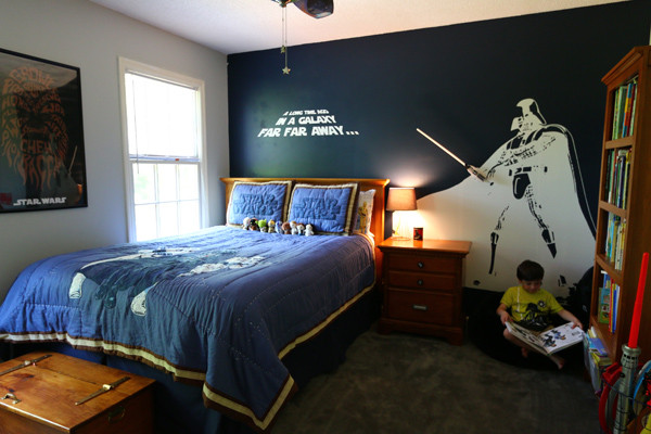 Boys Star Wars Bedroom
 Star Wars Bedroom for a Little Boy