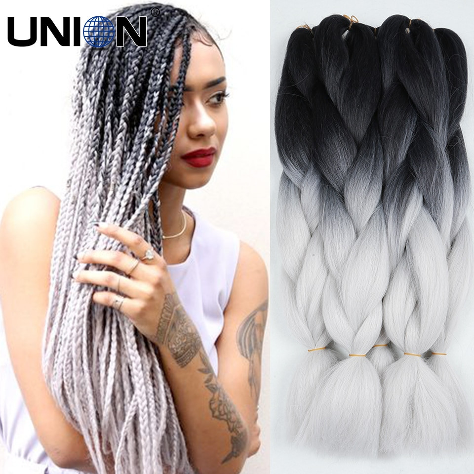 Braid Extension Hairstyles
 Aliexpress Buy 24inch 100g blue box braids