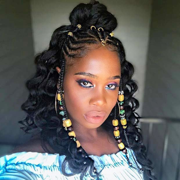 Braid Extension Hairstyles
 13 Best Tribal Braids Hairstyles for African American