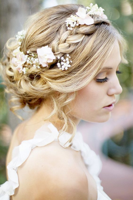 Braid Hairstyles For Weddings
 Braided Crowns Hairstyles For the Summer Bride Arabia