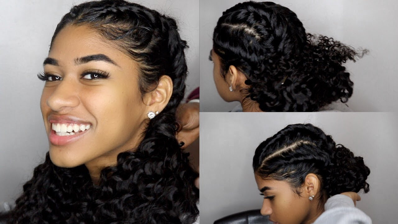 Braided Curls Hairstyle
 EASY Braided Hairstyles for Curly Hair
