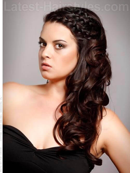 Braided Curls Hairstyle
 14 Gorgeous Braided Updos You Must Try