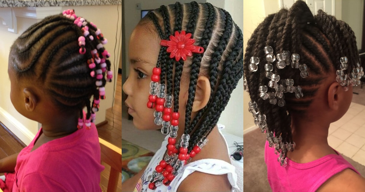 Braided Hairstyles For Kids With Beads
 Toddler braided hairstyles with beads for girls Legit