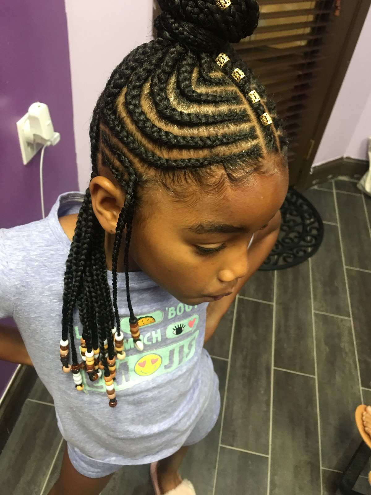 Braided Hairstyles For Kids With Beads
 Best 25 Beautiful African Braids for Kids in 2019 YEN GH