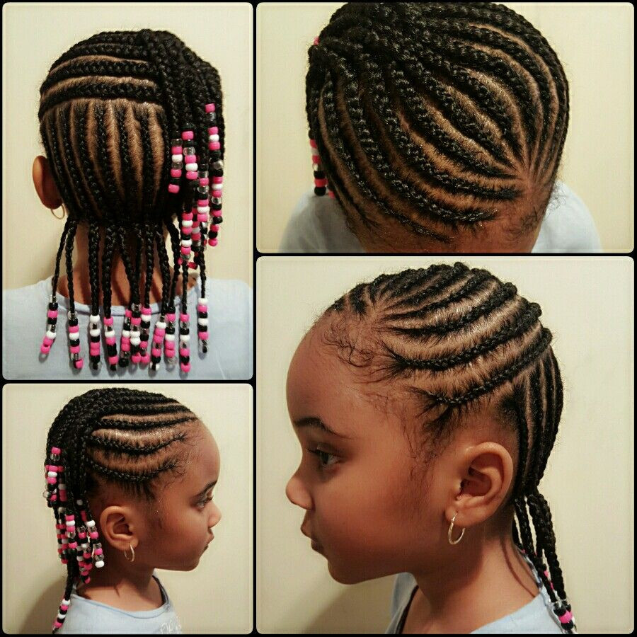 Braided Hairstyles For Kids With Beads
 Black Kids Hairstyles with Beads