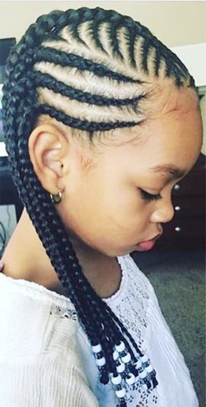 Braided Hairstyles For Kids With Beads
 Toddler Braided Hairstyles with Beads
