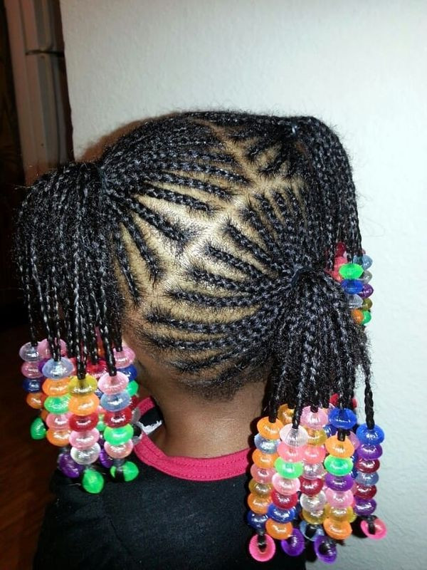 Braided Hairstyles For Kids With Beads
 Braids for Kids Black Girls Braided Hairstyle Ideas in