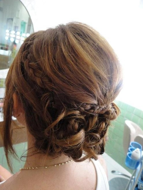 Braids Hairstyles For Prom
 10 Braided Updo Hairstyles for 2014 Delicate Braided