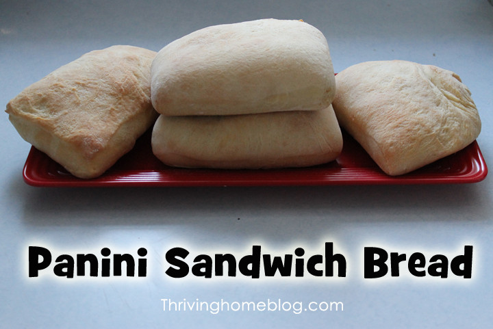 Bread Machine Sandwich Bread
 Panini Sandwich Bread A Bread Machine Recipe