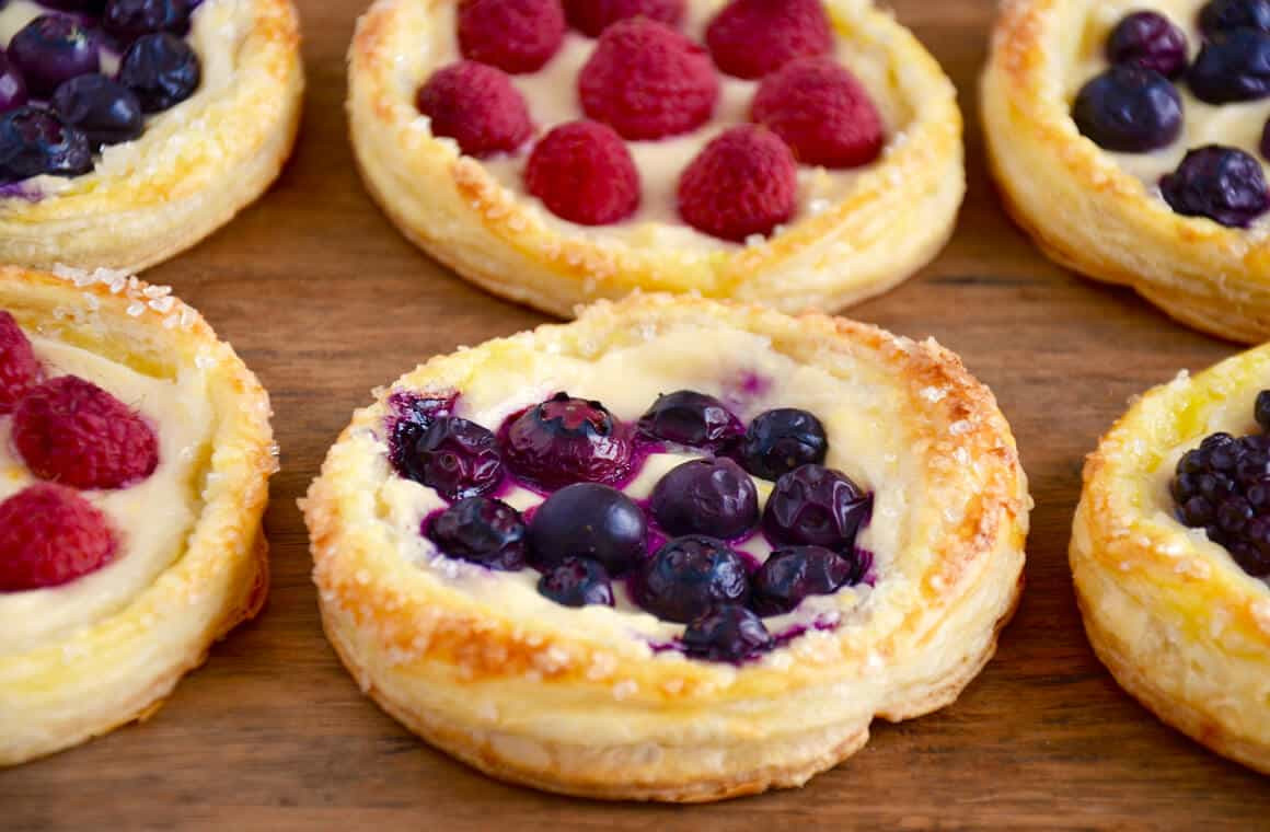 Breakfast Pastry Recipes
 Fruit and Cream Cheese Breakfast Pastries