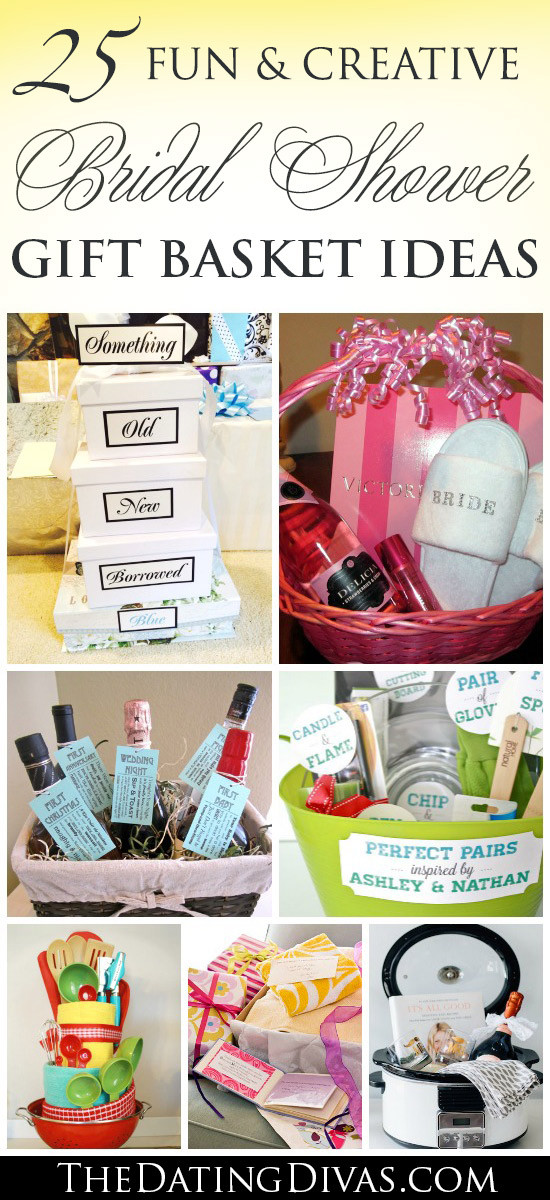 Bridal Shower Basket Gift Ideas
 60 BEST Creative Bridal Shower Gift Ideas