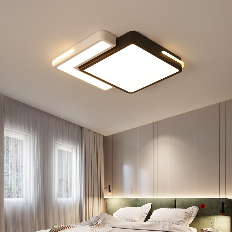 Bright Bedroom Lighting
 Creative Geometry Modern Led Home Bright Lighting Girls